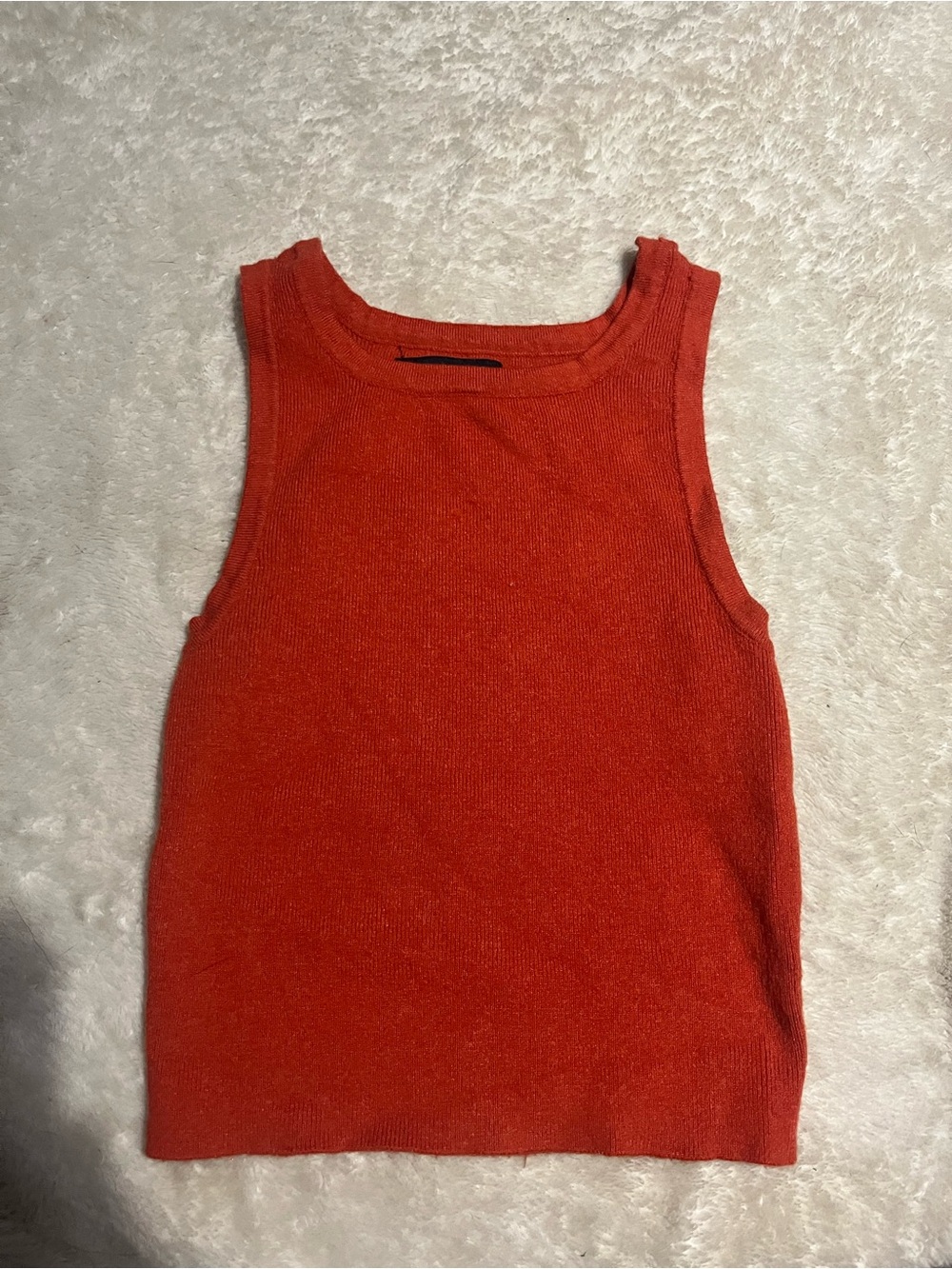 Kendall & kylie orange halter top